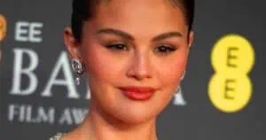 London, England, UK - February 16, 2025: Selena Gomez attends the 2025 EE BAFTA Film Awards at The Royal Festival Hall.