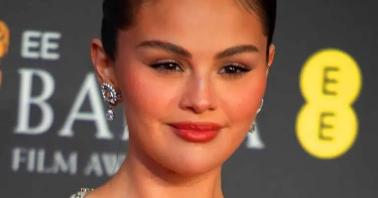 London, England, UK - February 16, 2025: Selena Gomez attends the 2025 EE BAFTA Film Awards at The Royal Festival Hall.