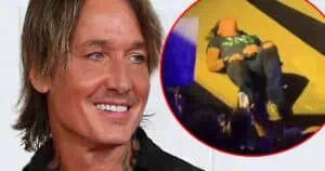 Keith Urban Collapses On Stage