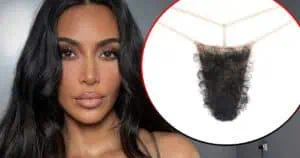 Kim Kardashian Skims Pubic Hair Thong