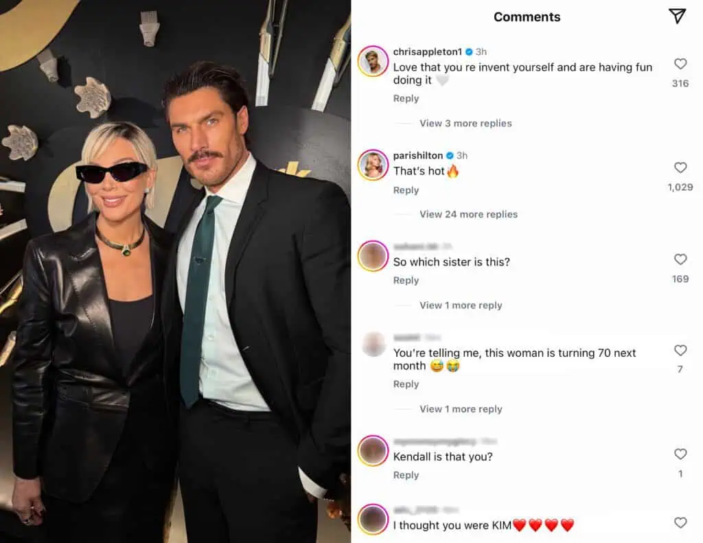 Kris Jenner Blonde Comments