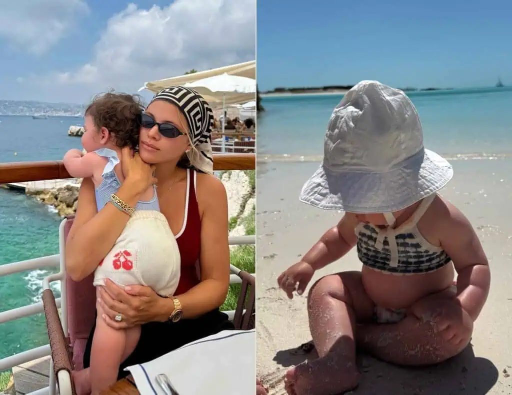 Sofia Richie with her daughter