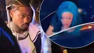 Cardi B Stefon Diggs DC Afterparty