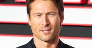 London, England, UK - November 5, 2025: Glen Powell attends "The Running Man" UK Premiere at Odeon Luxe Leicester Square
