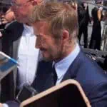 David Beckham at his Hollywood Walk of Fame star unveiling ceremony, June 12, 2026